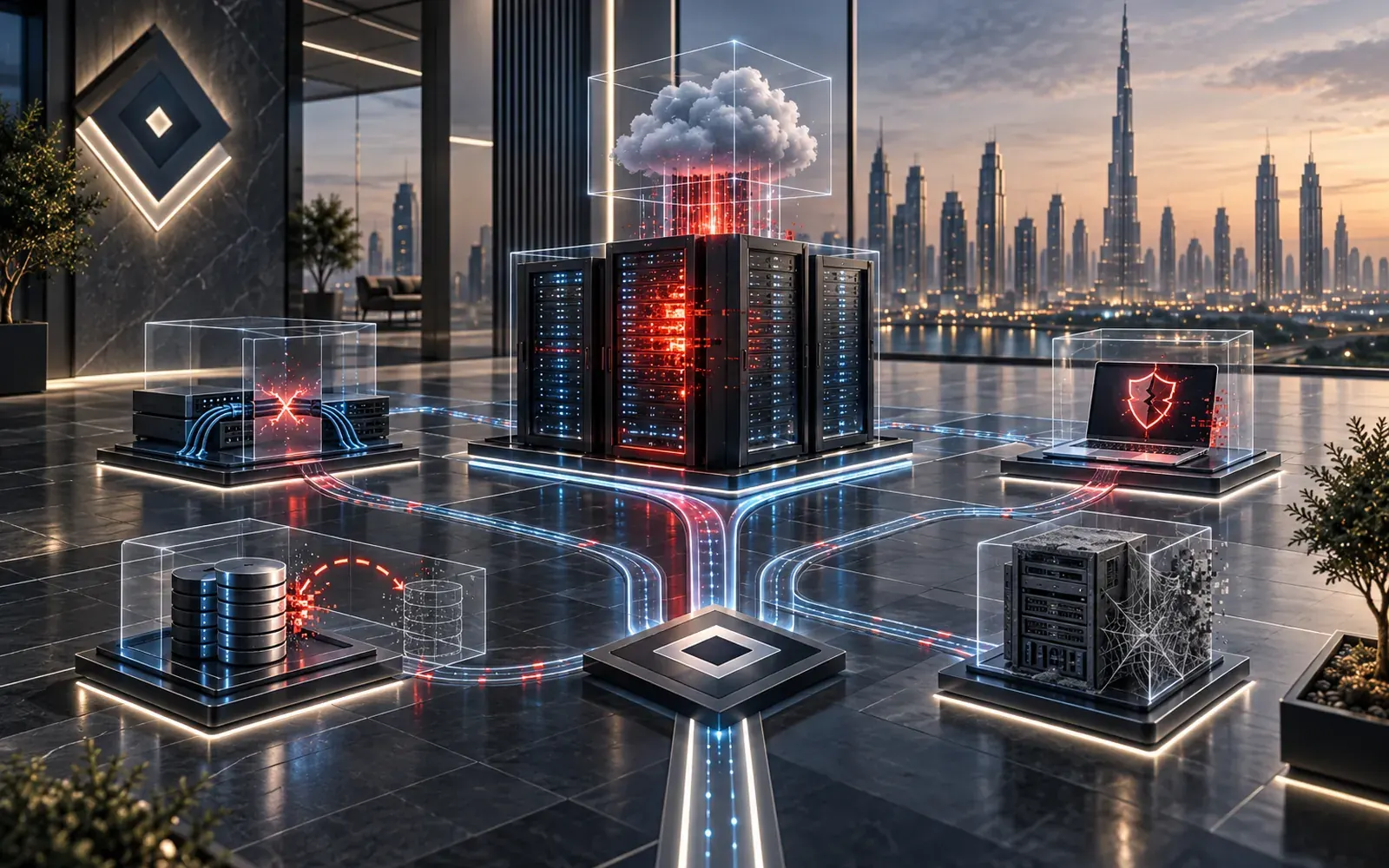 IT infrastructure risk assessment