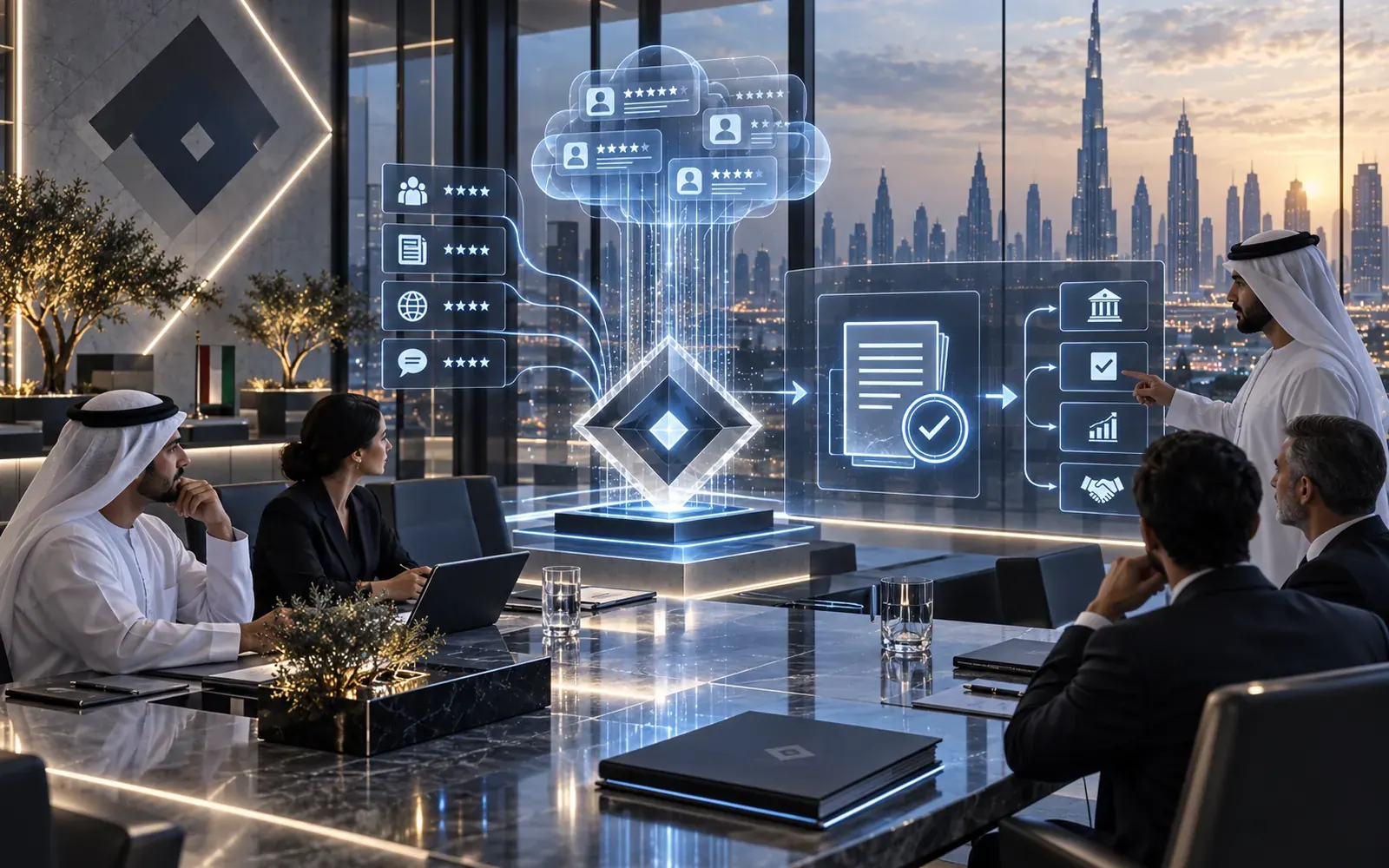 Enterprise procurement and technology delivery workflow