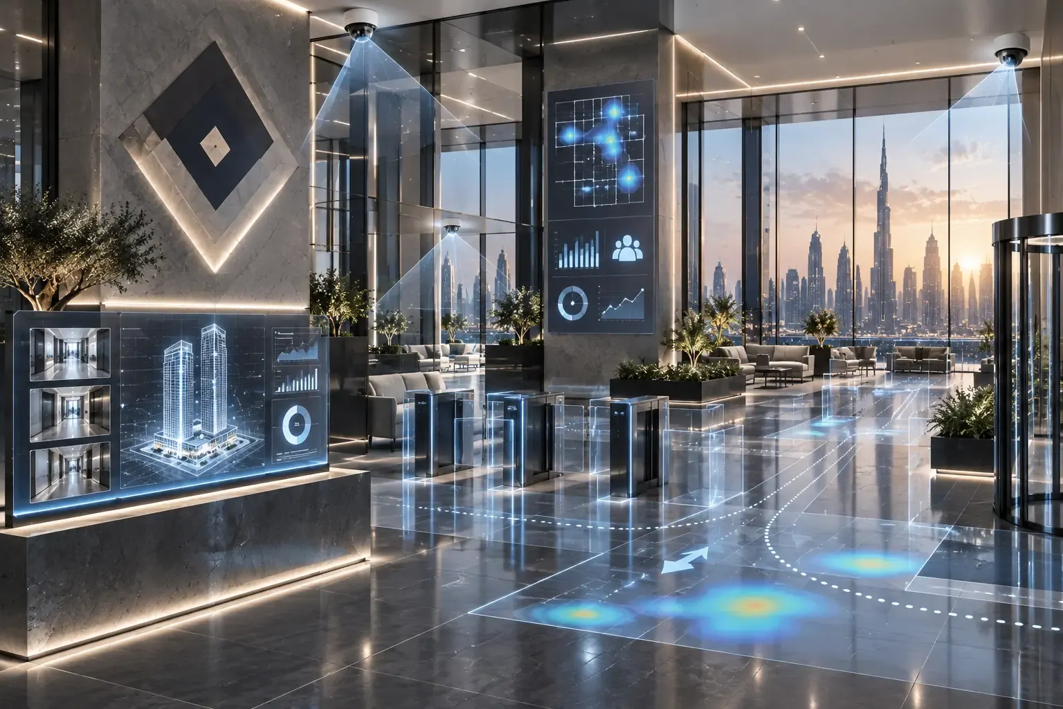 Smart CCTV Analytics for UAE Business Security & Operations