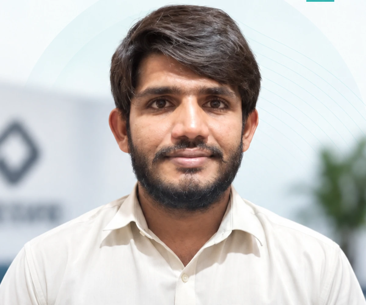 Portrait presentation for Aqib Ramzan