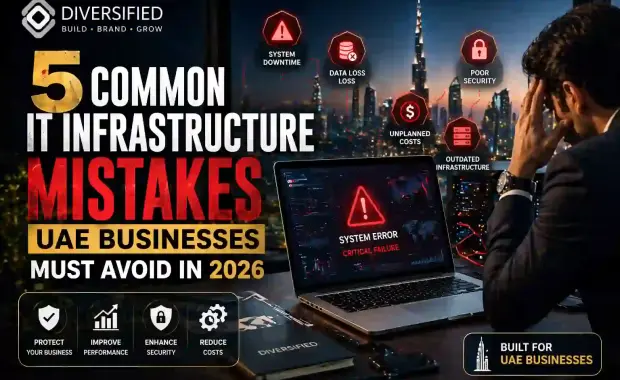 5 Common IT Infrastructure Mistakes UAE Businesses Must Avoid in 2026