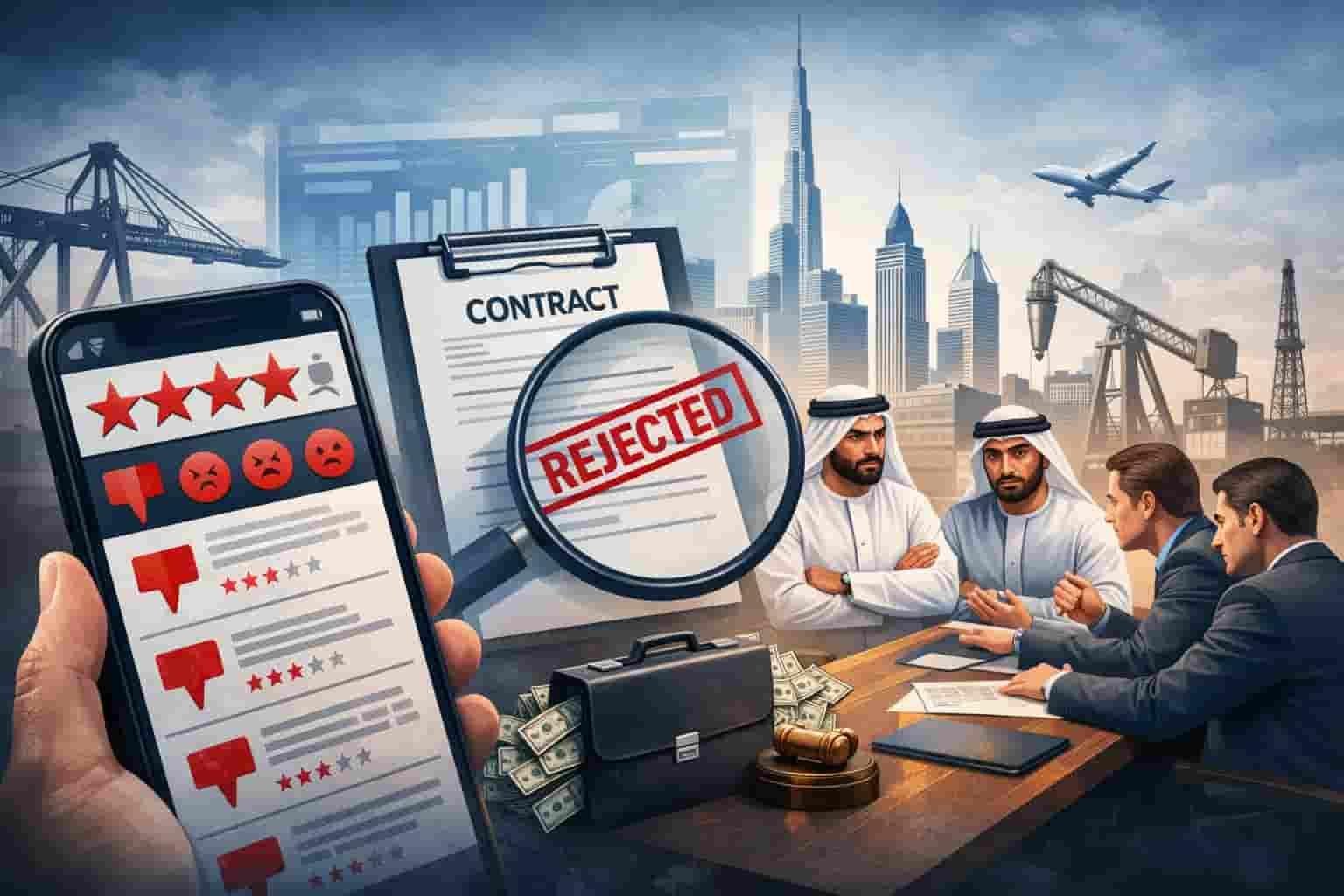 How Negative Reviews Impact UAE Business Contracts and Procurement Decisions